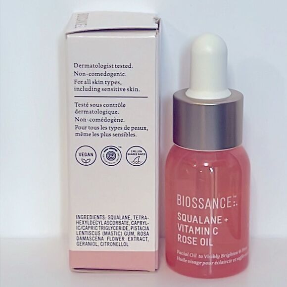 🌟$25 Biossance Squalane + Vitamin C Rose Oil - Picture 8 of 8